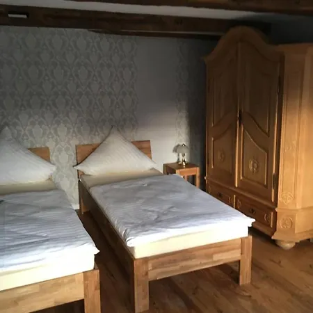 Konukevi Hotel-pension Markt-scheune Anno 1652 Vlotho